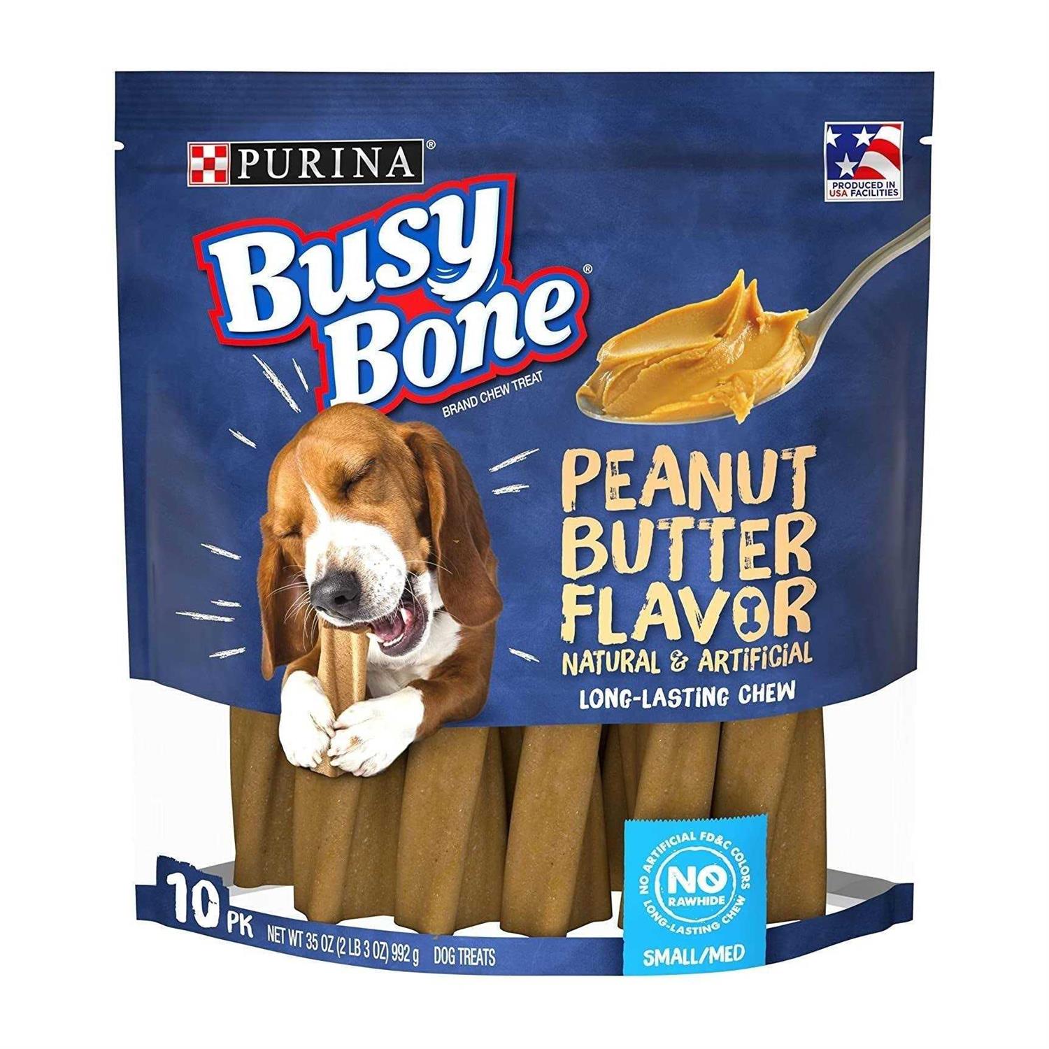Purina Busy Bone Small & Medium Peanut Butter Dog Treats