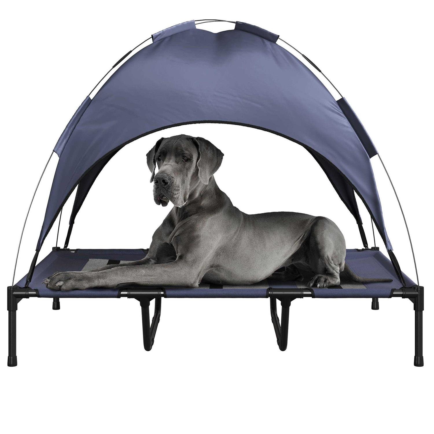 PETMAKER Elevated Dog Bed with Canopy