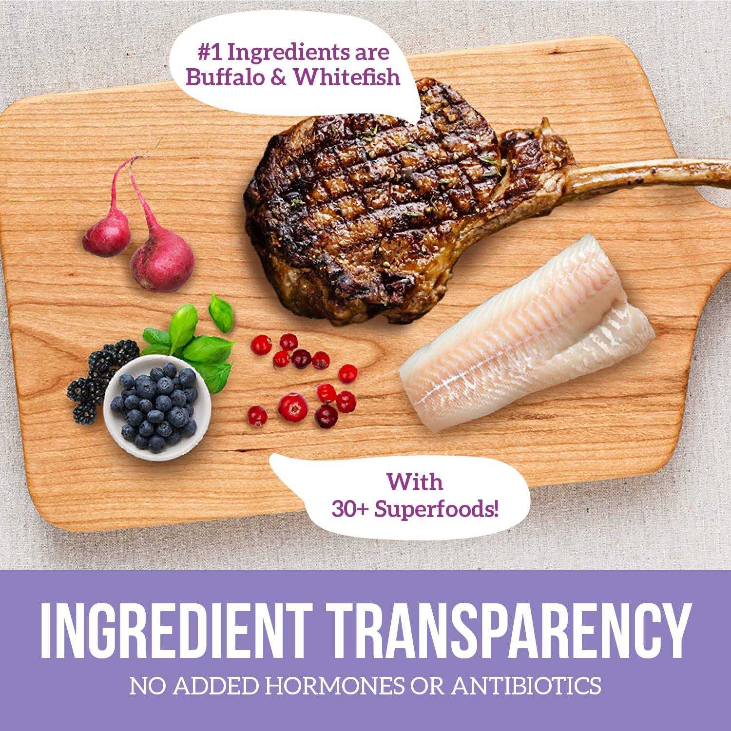 Health Extension Grain Free Buffalo & Whitefish Little Bites Dry Dog Food