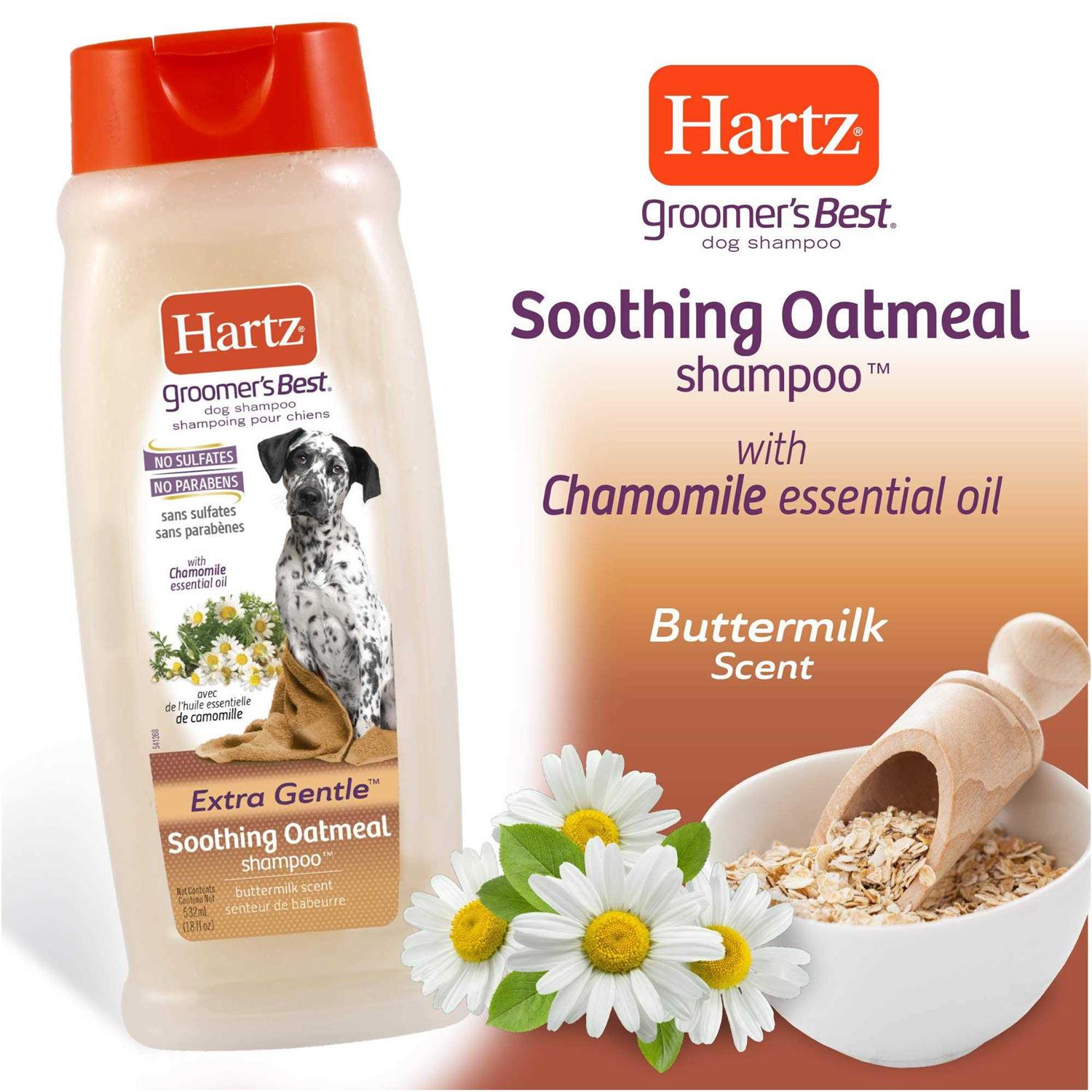 Hartz Groomer’s Best Soothing Oatmeal Dog Shampoo