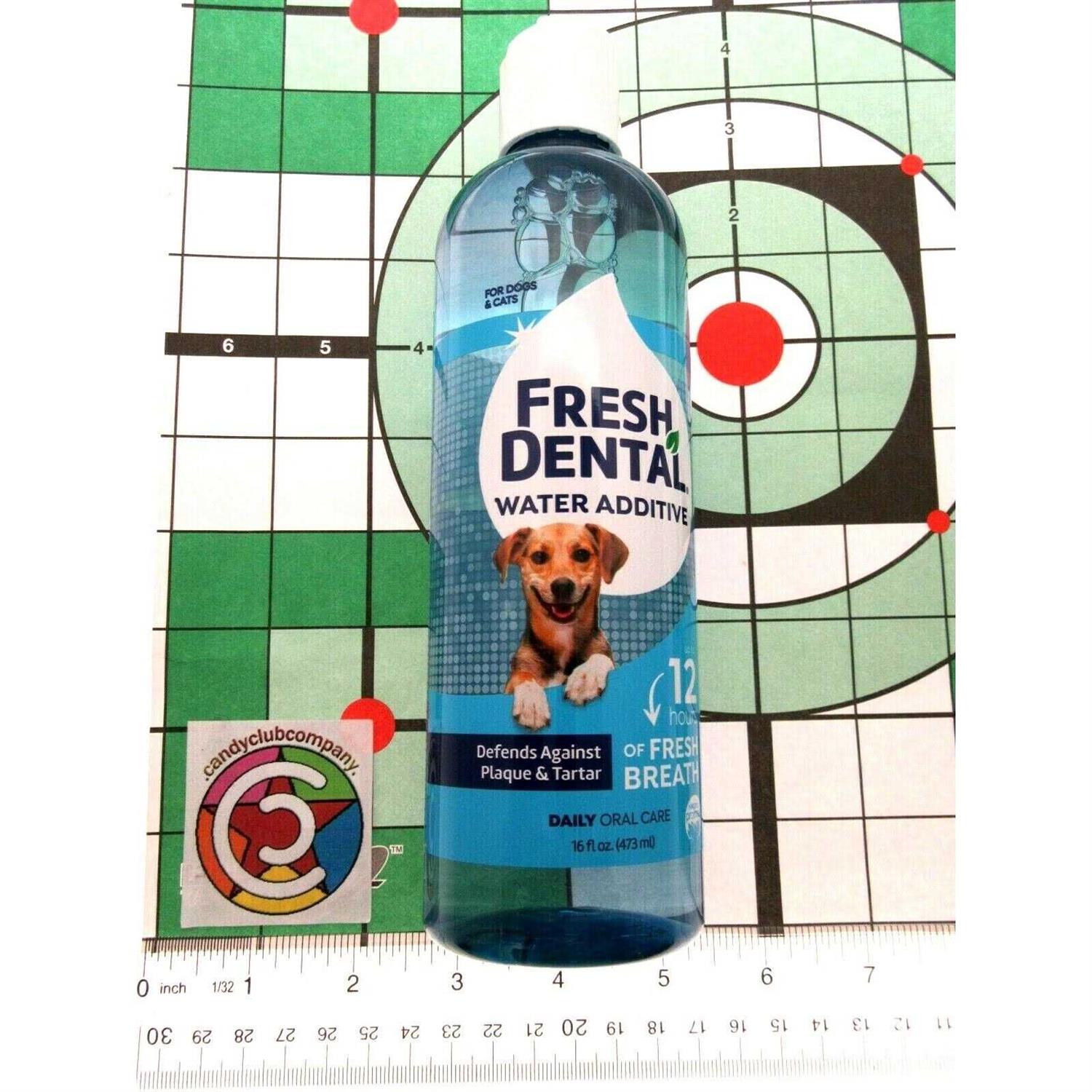 Naturel Promise Fresh Dental Dog Breath Freshener Water Additive for Dogs