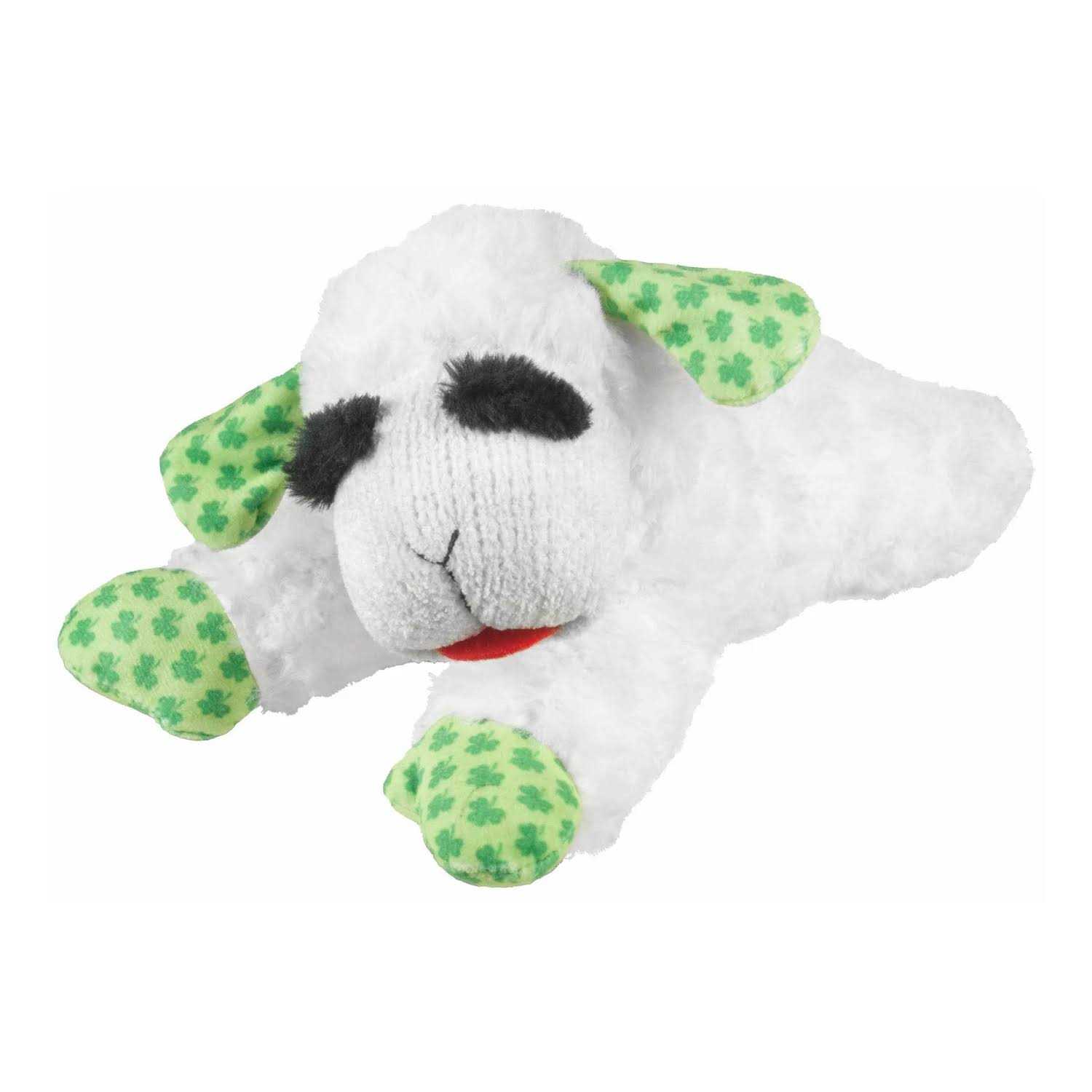 Multipet Shamrocks St Patrick’s Day Lamb Chop Dog Toy