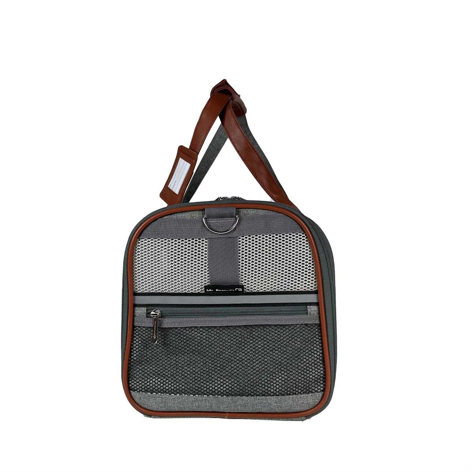 Mr. Peanut’s Airline Approved Soft Sided Pet Carrier Low Profile Gold Series Tote