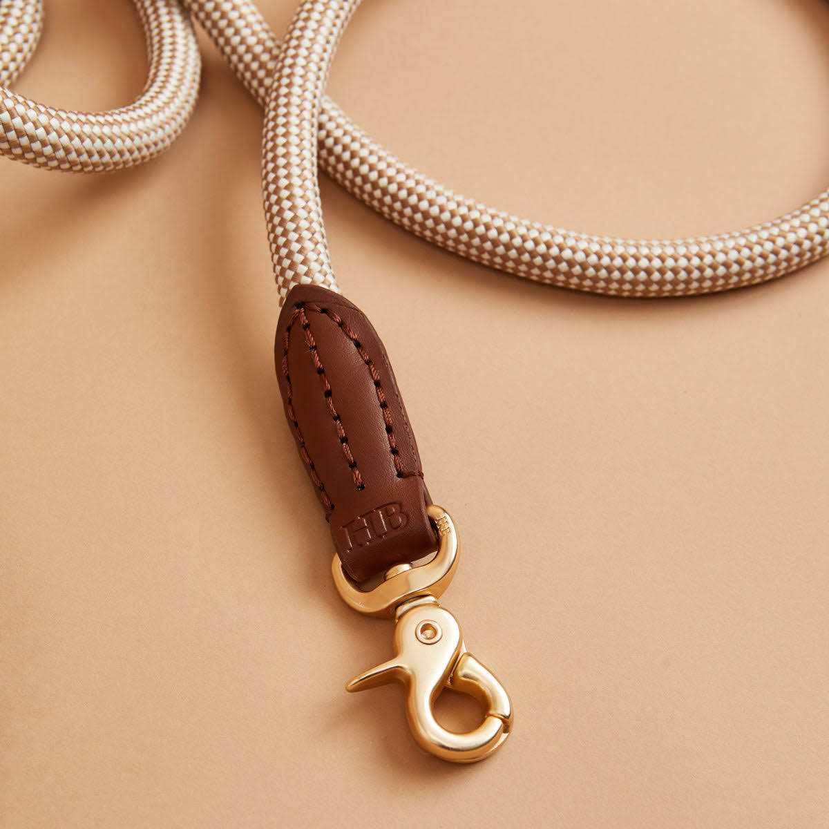 Harry Barker Check Rope Dog Leash