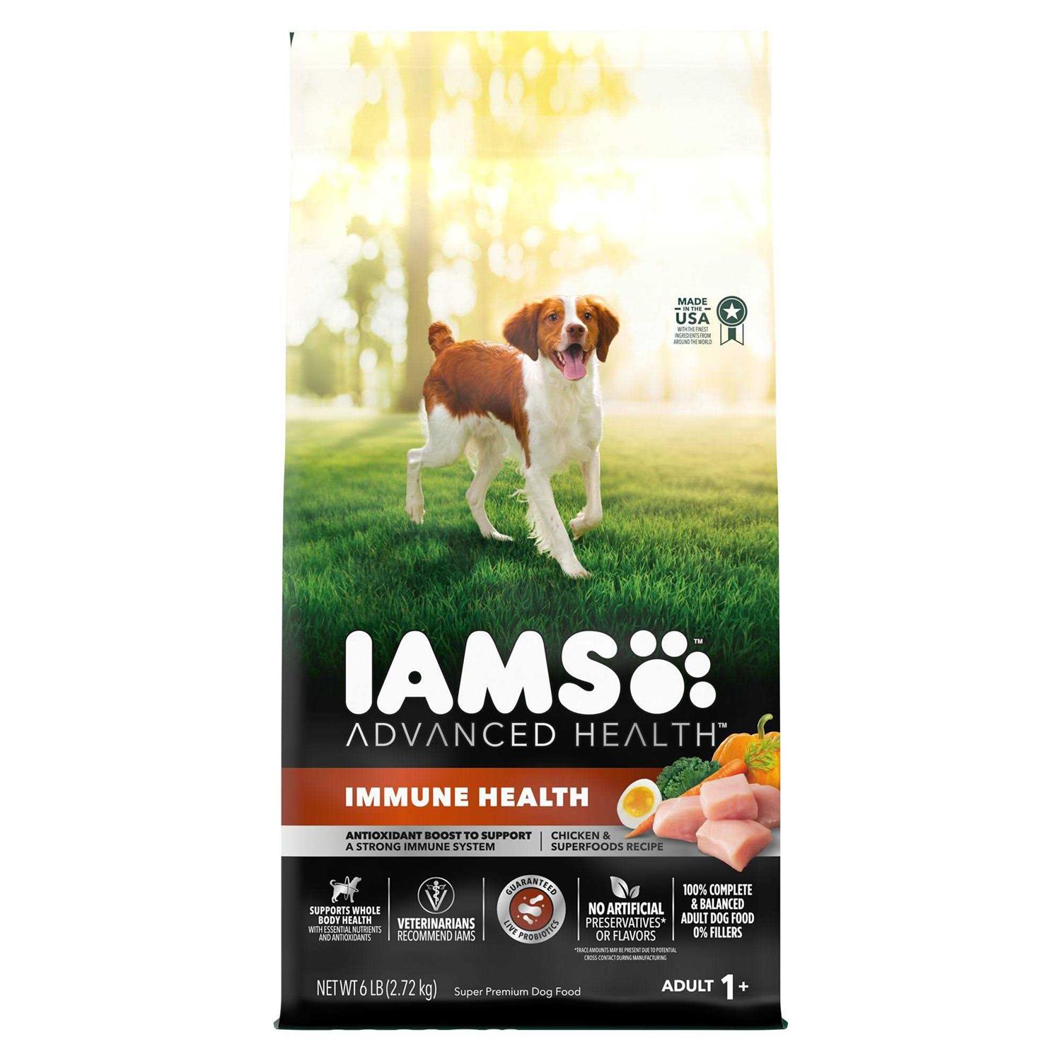 Iams Advanced Immune Health Chicken & Superfoods Adult Dry Dog Food