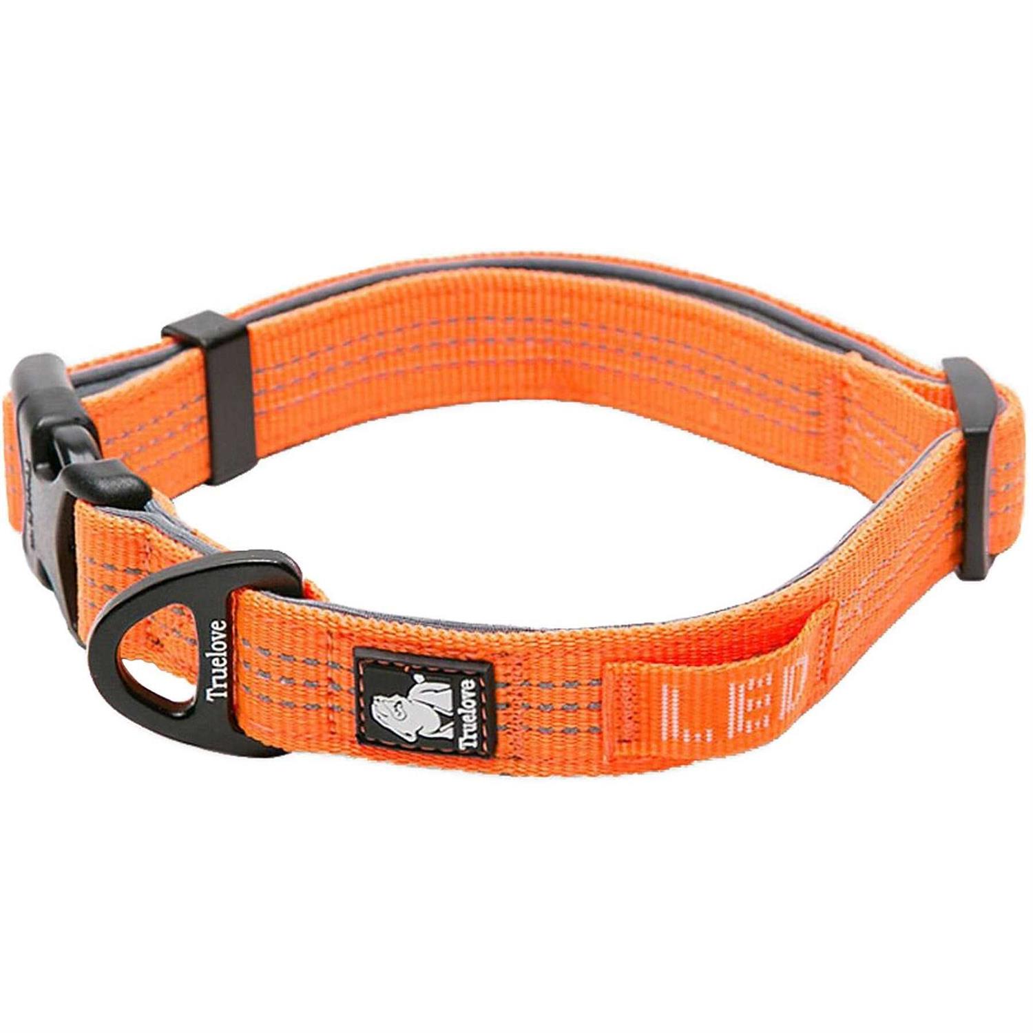Chai’s Choice Best Outdoor Explorer Dog Collar 3M Reflective Dog Collar with Aluminum Leash Attachment, Matching Harness and Leash Available