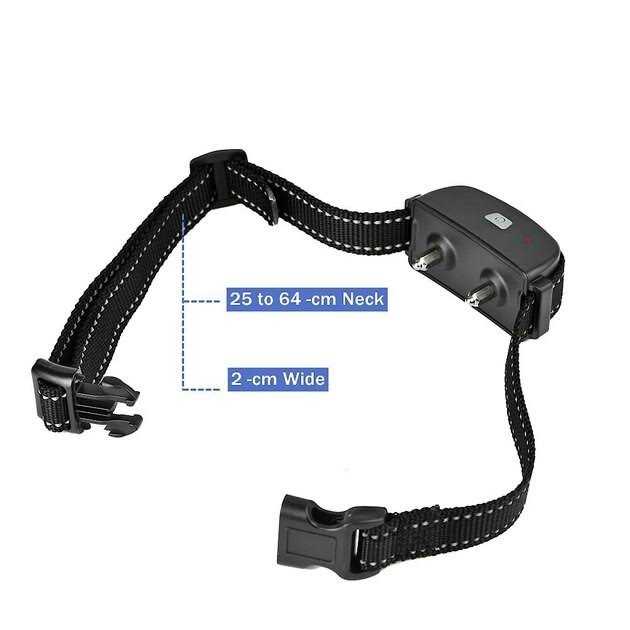 Patpet P301 1000ft Remote Dog Bark Control & Training Shock Collar