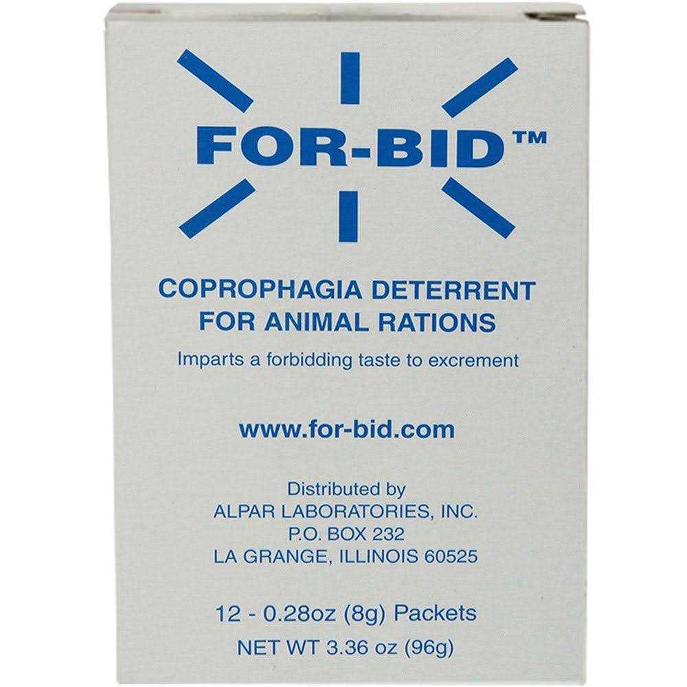 for-Bid Stool-Eating Preventative