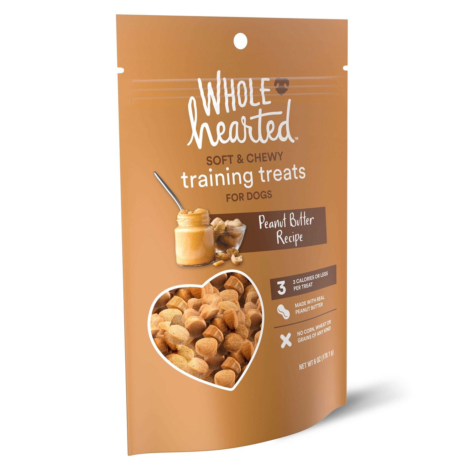 WholeHearted Grain Free Peanut Butter Recipe Tender Tidbits Dog Training Treats