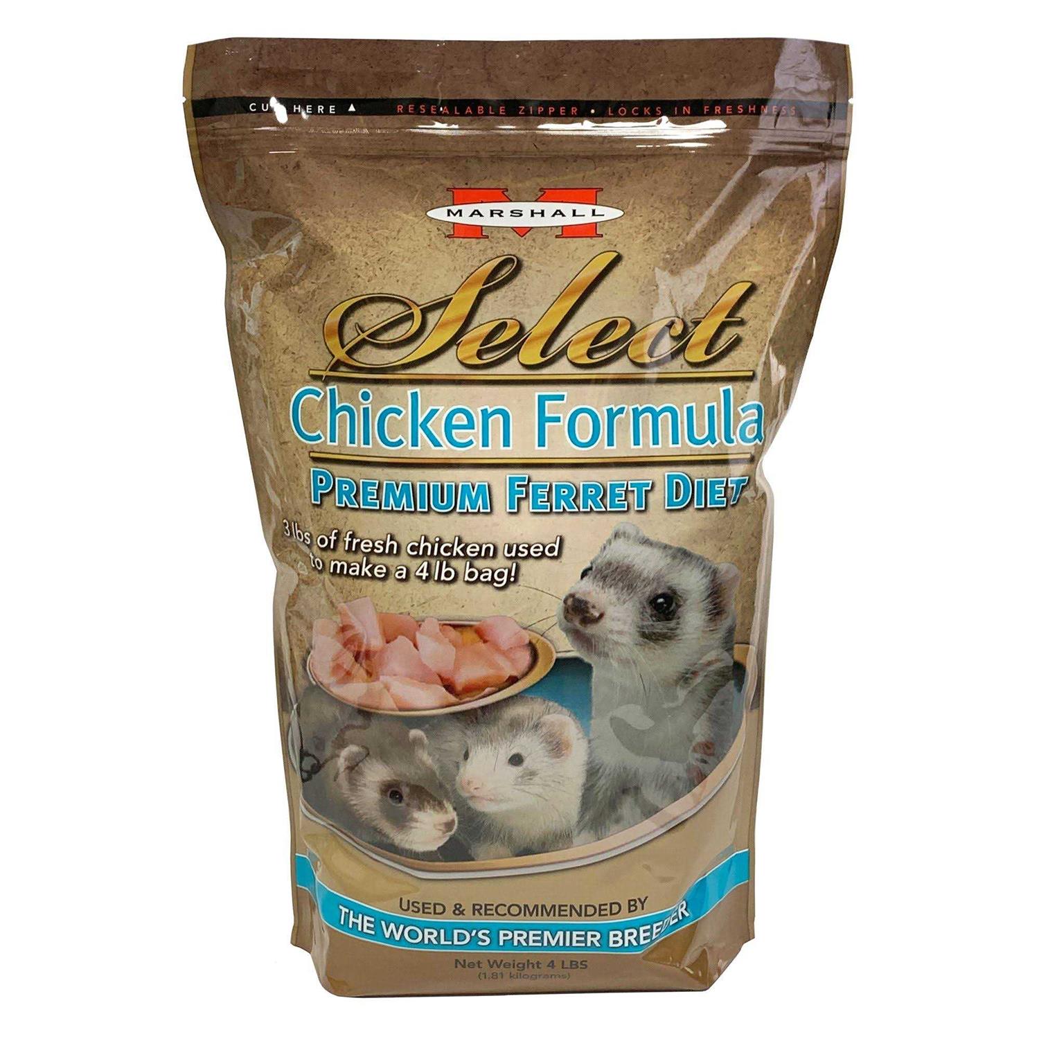 Marshall Select Chicken Ferret Diet
