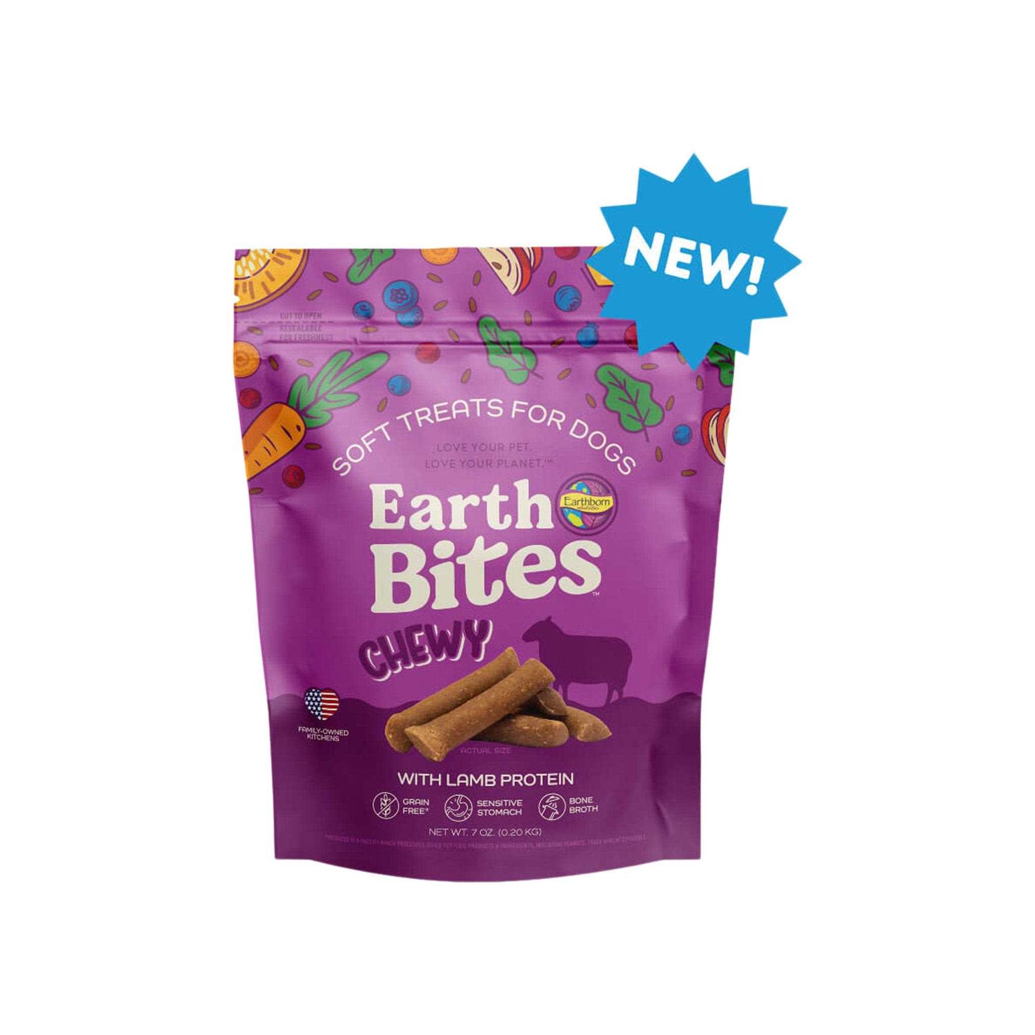 Earthborn Holistic EarthBites Chewy Soft Dog Treats 7 oz