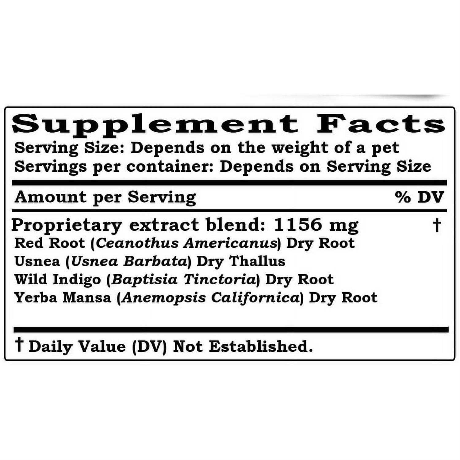 Pet Respiratory Veterinary Natural Alcohol-FREE Liquid Extract