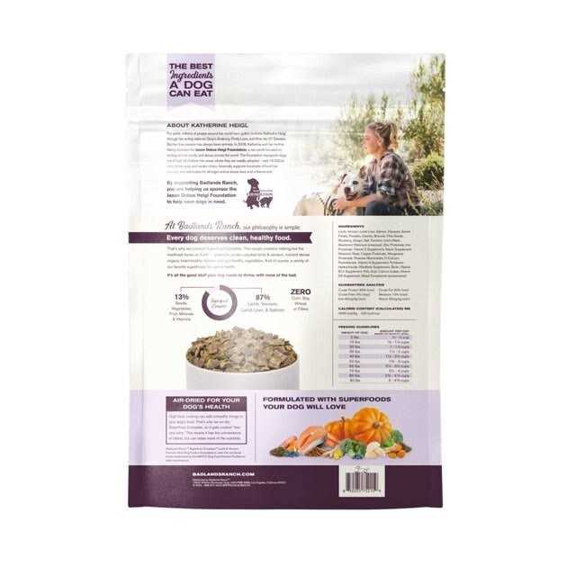 Badlands Ranch Superfood Complete Air Dried Lamb & Venison Dog Food