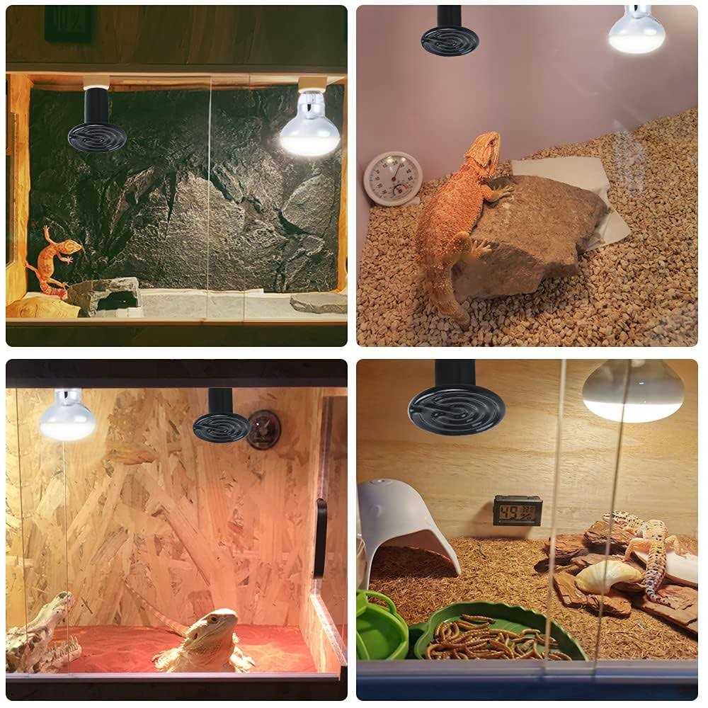 LUCKY HERP Ceramic Heat Emitter Reptile Heat Bulbs