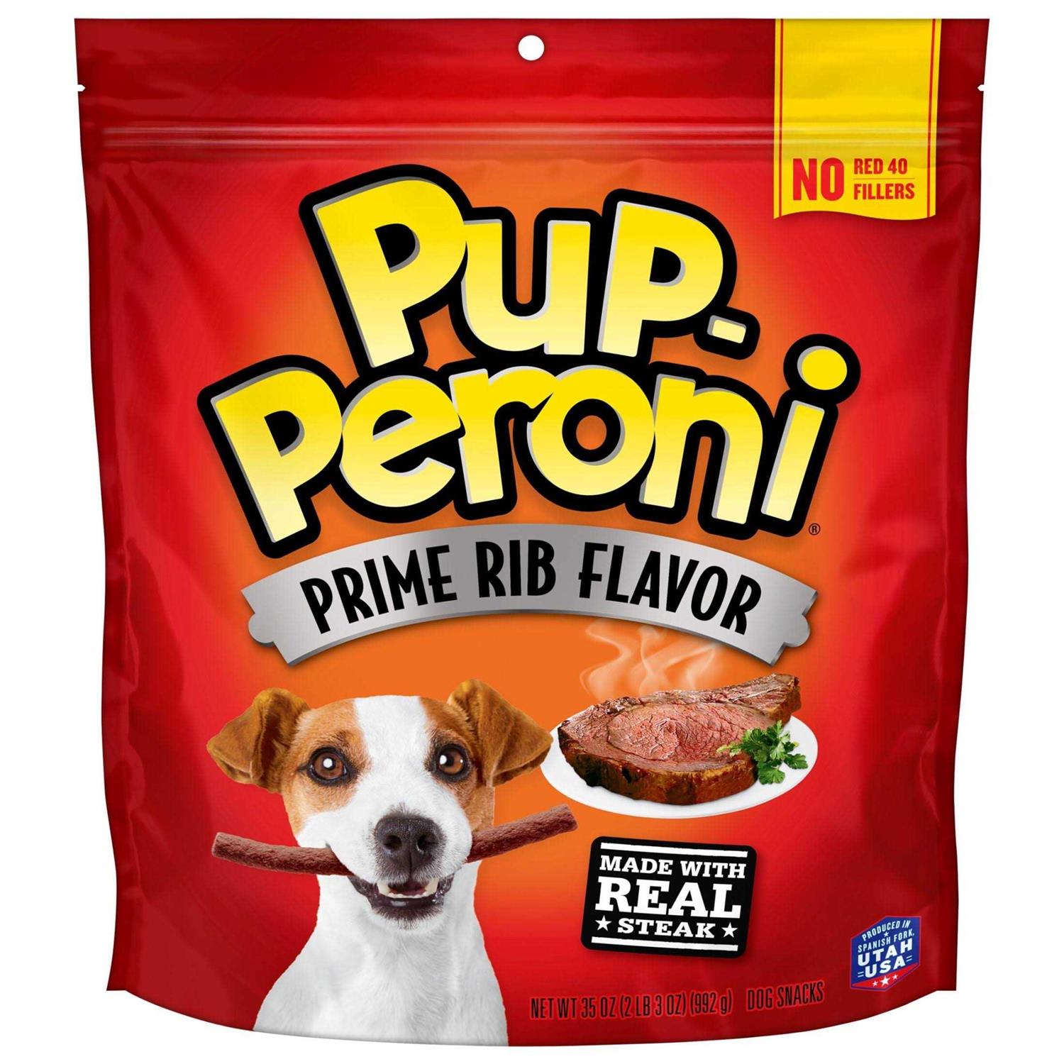 Pup-Peroni Prime Rib Flavor Dog