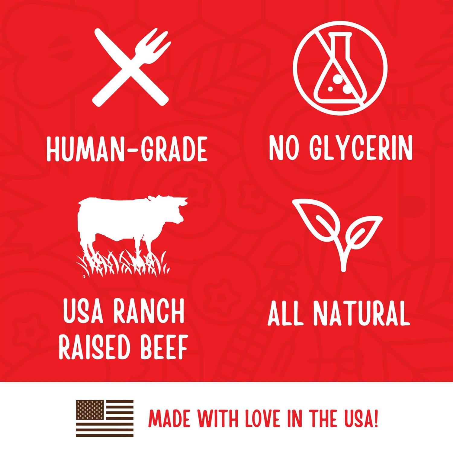 Full Moon Beef Recipe Savory Sticks Dog Treats