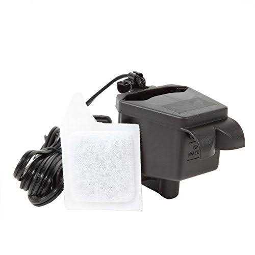 Koller Products 3-Gallon 360 Aquarium with LED Lighting and Power Filter