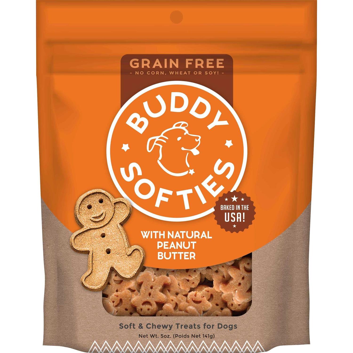 Buddy Biscuits Peanut Butter Soft and Chewy Dog Treats
