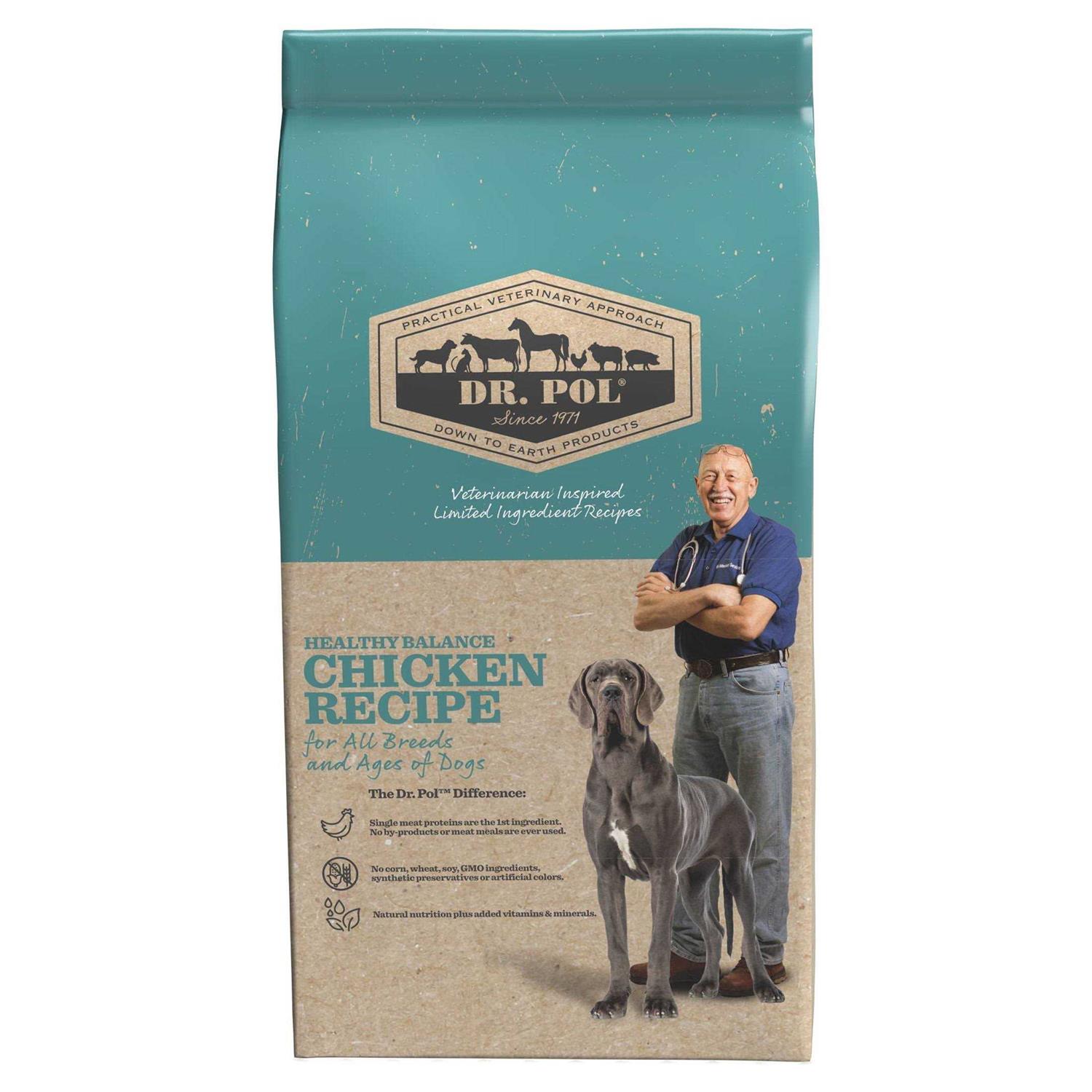 Dr. Pol Healthy Balance Chicken Recipe Dry Dog Food