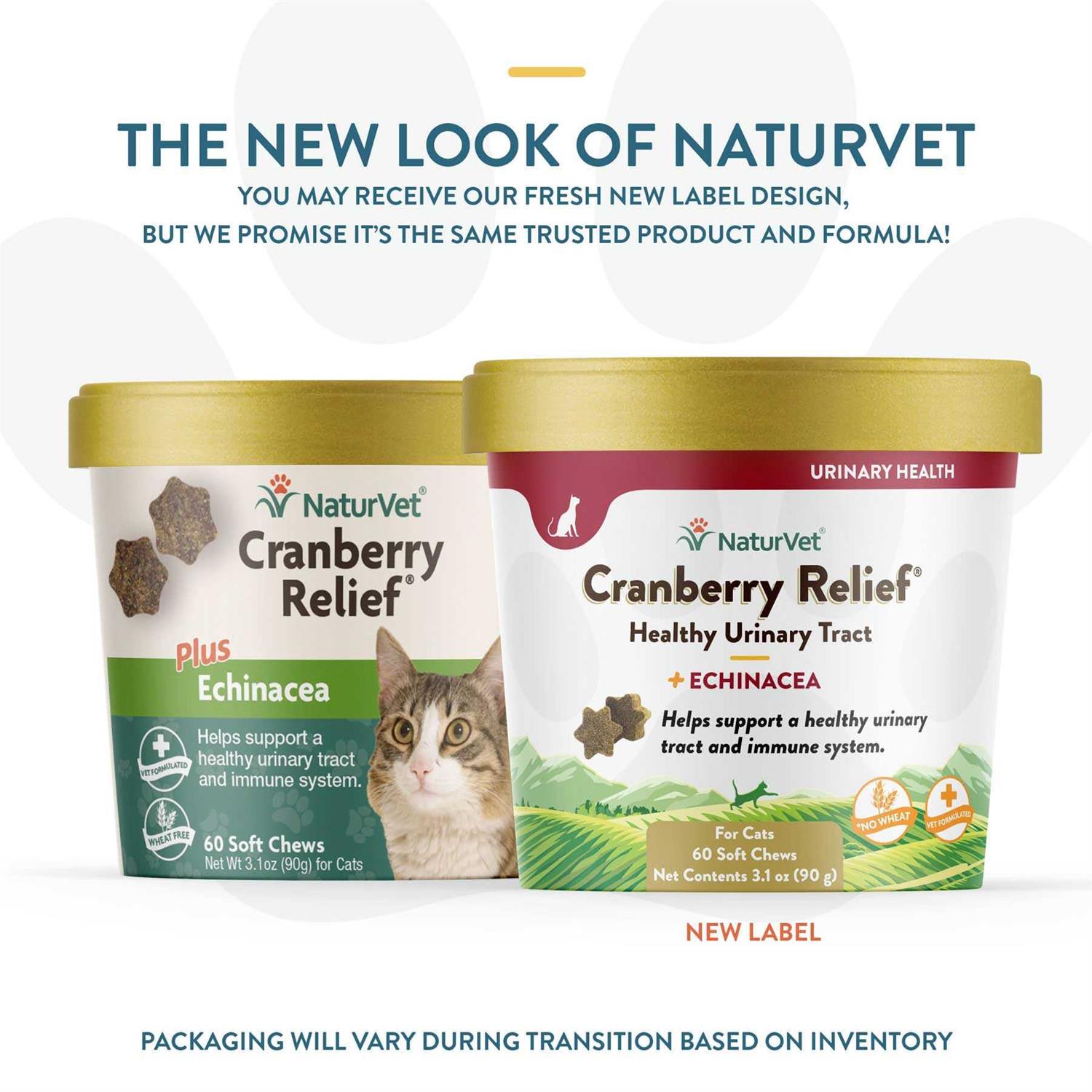 NaturVet Cranberry Relief Plus Echinacea for Cats