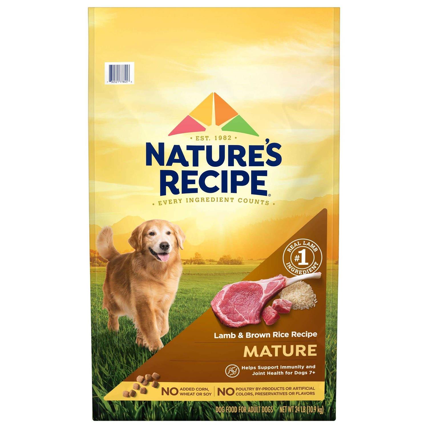 Nature’s Recipe Mature Dry Dog Food