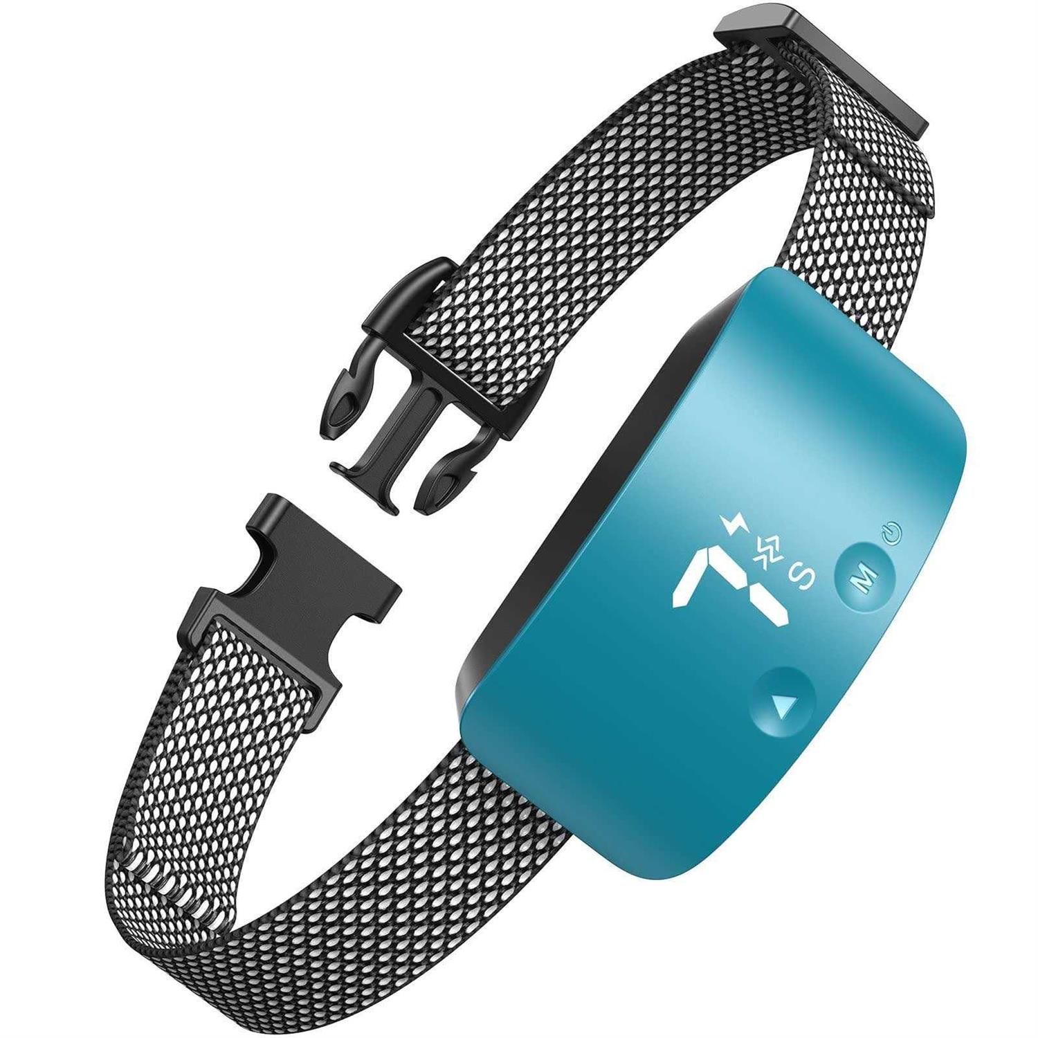 NBJU Bark Collar for Dogs,Rechargeable Anti Barking Training Collar with 7 Adjustable Sensitivity and Intensity Beep Vibration for Small Medium