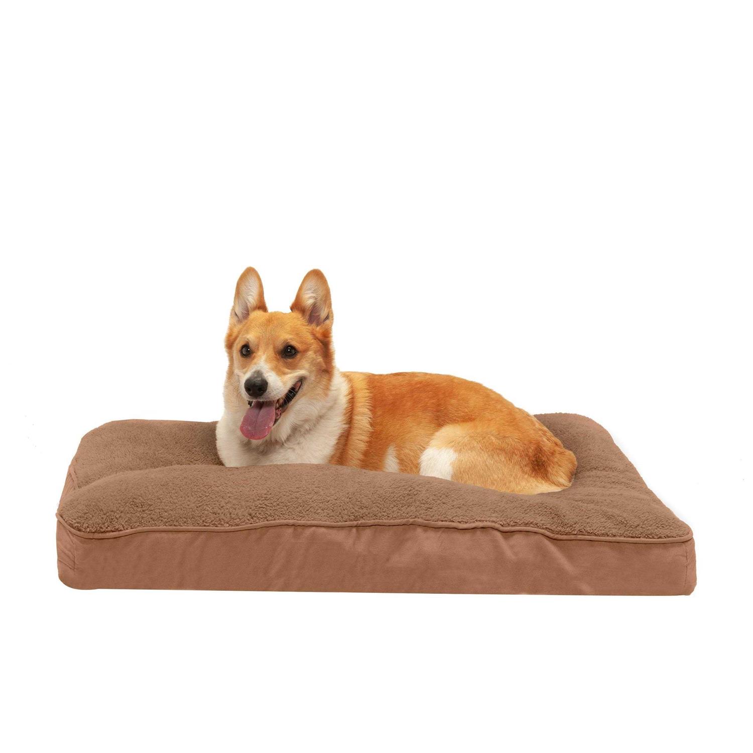 FurHaven Deluxe Suede Pet Bed
