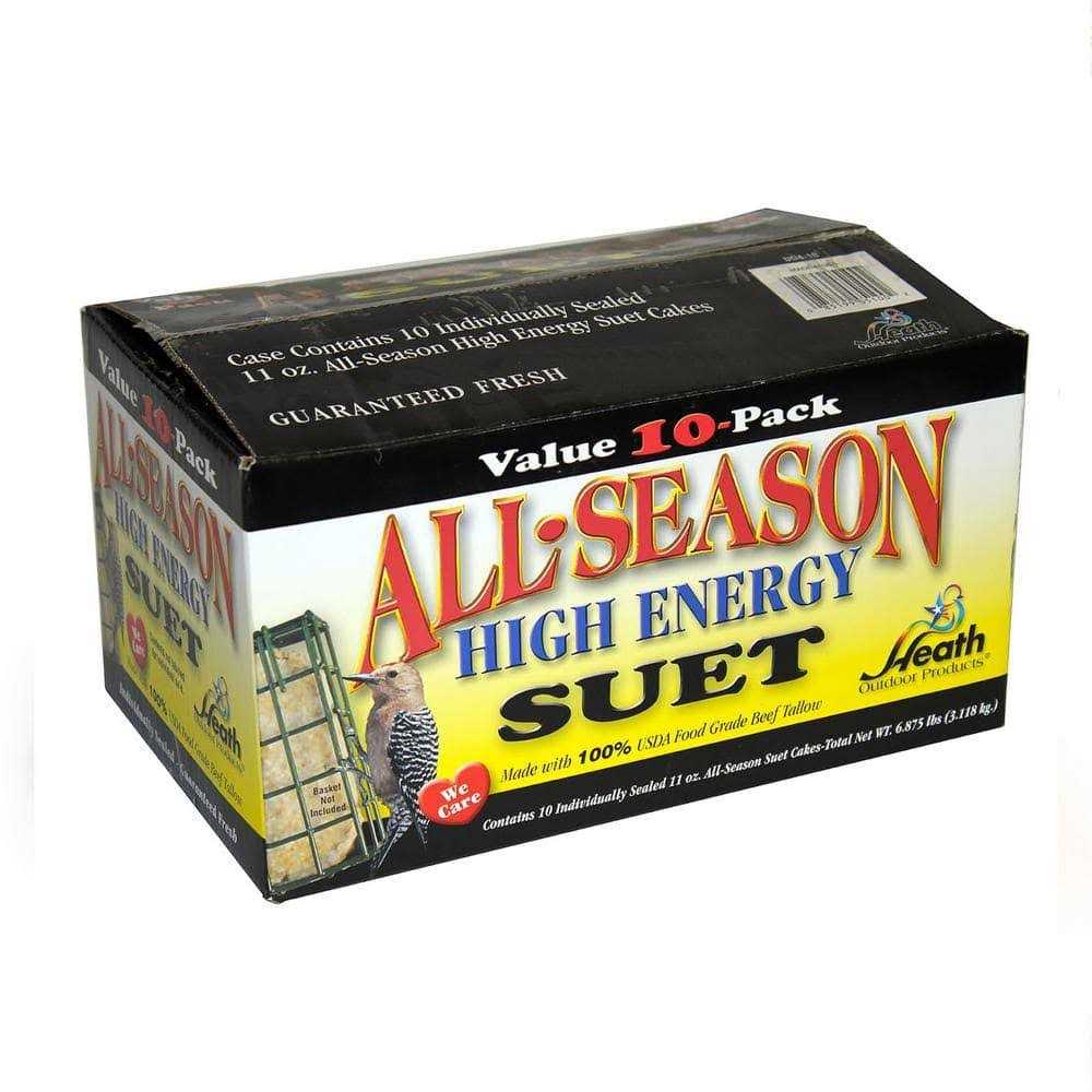 Heath DD4-10 All Season High Energy Suet Cake
