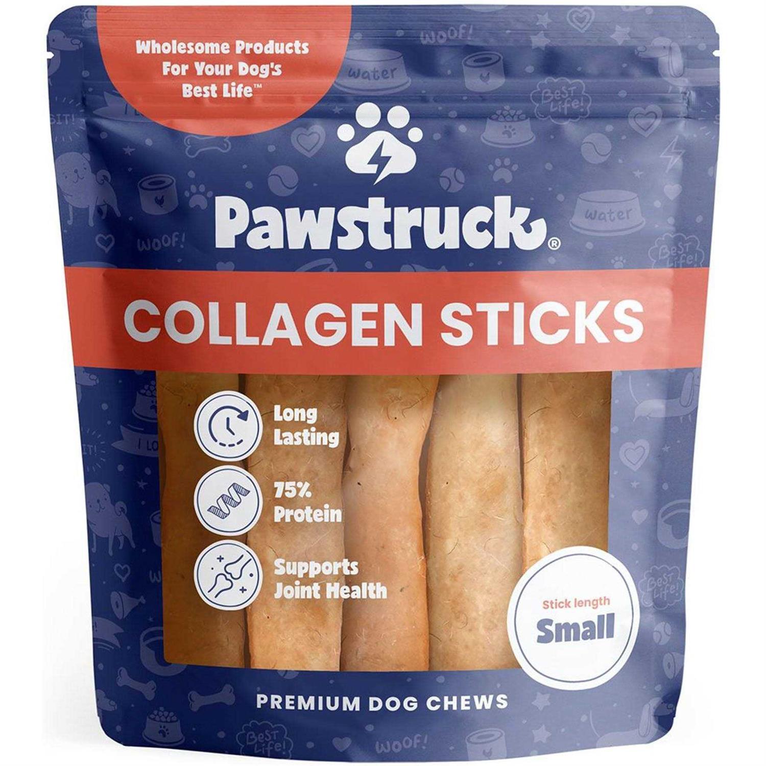 Pawstruck Natural Collagen Sticks for Dogs