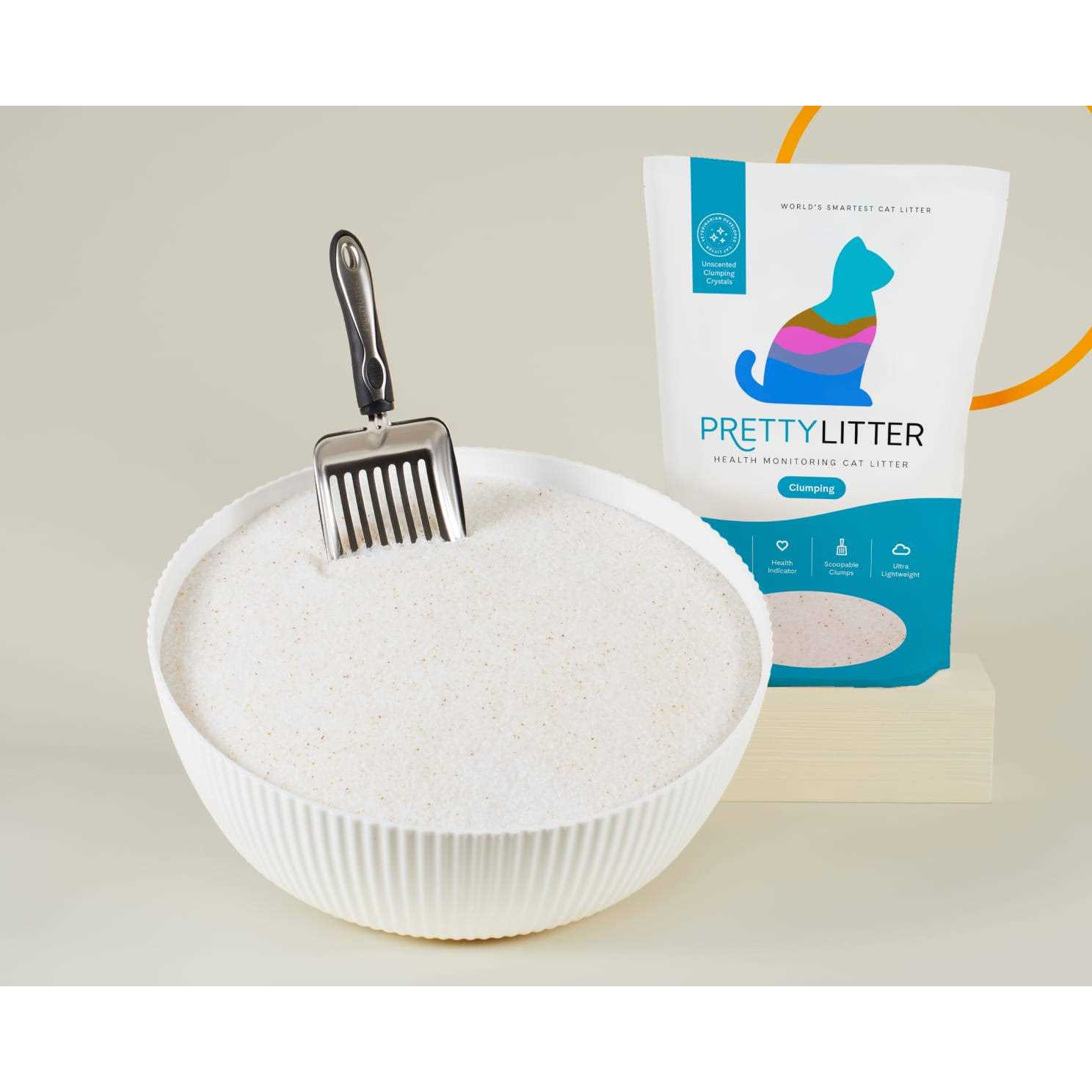 Clumping Prettylitter Health Monitoring Cat Litter