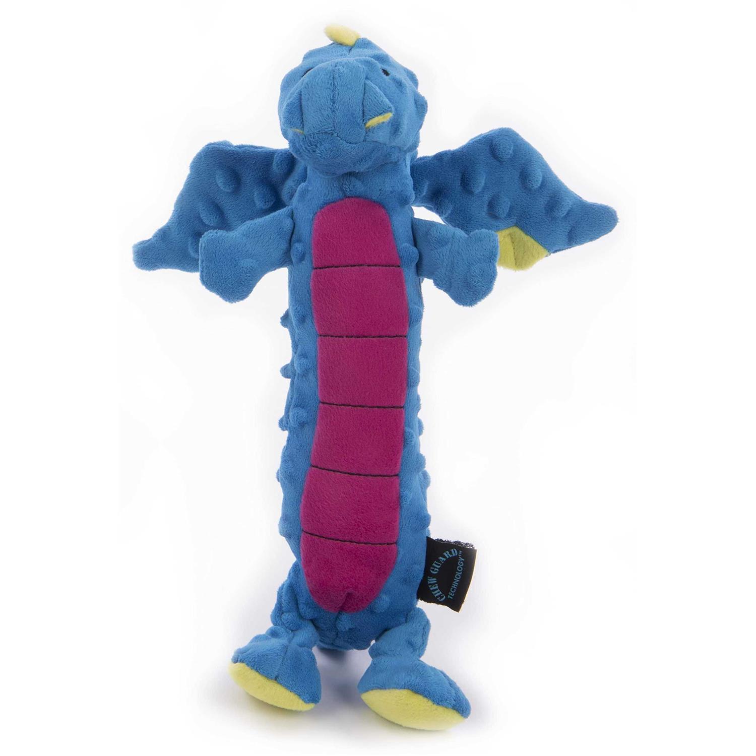 goDog Dragons Skinny Chew Guard Dog Toy