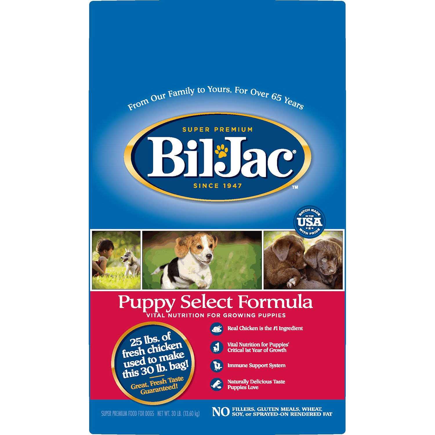 Bil-Jac Puppy Select Dog Dry Food