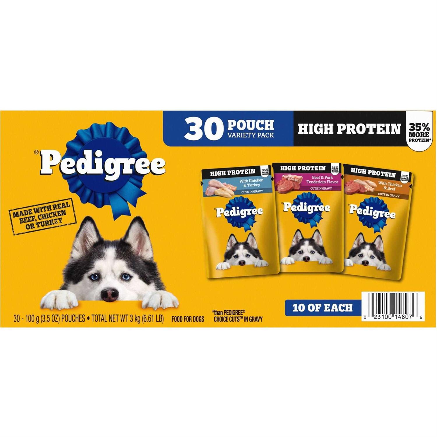 Pedigree High Protein Wet Dog Food