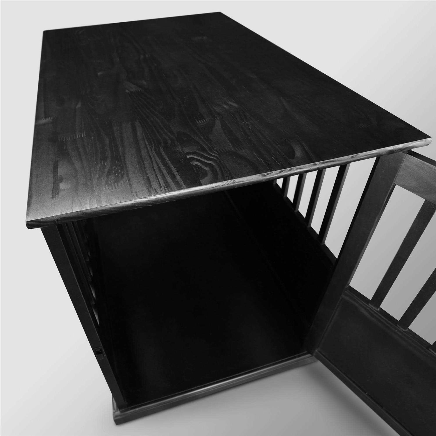 Casual Home Pet Crate End Table