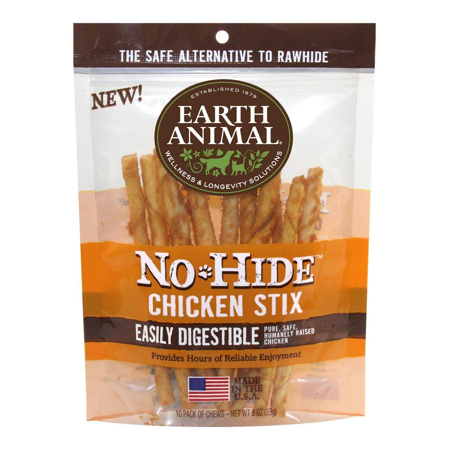 Earth Animal No Hide Chicken Stix