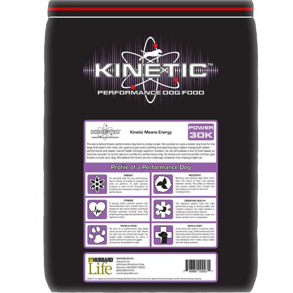 Kinetic Performance Power 30K Formula Dry Dog Food