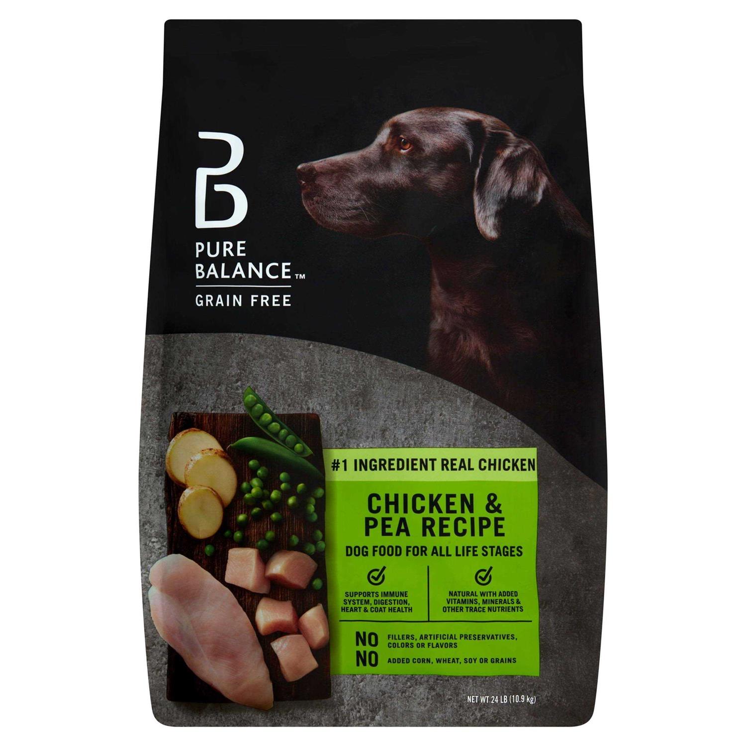 Pure Balance Chicken & Pea Recipe Dry Dog Food