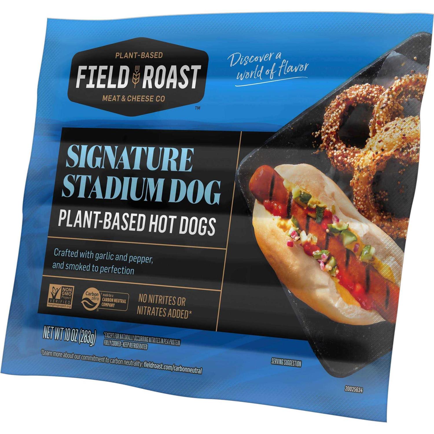 Field Roast Plant-Based Signature Stadium Hot Dogs