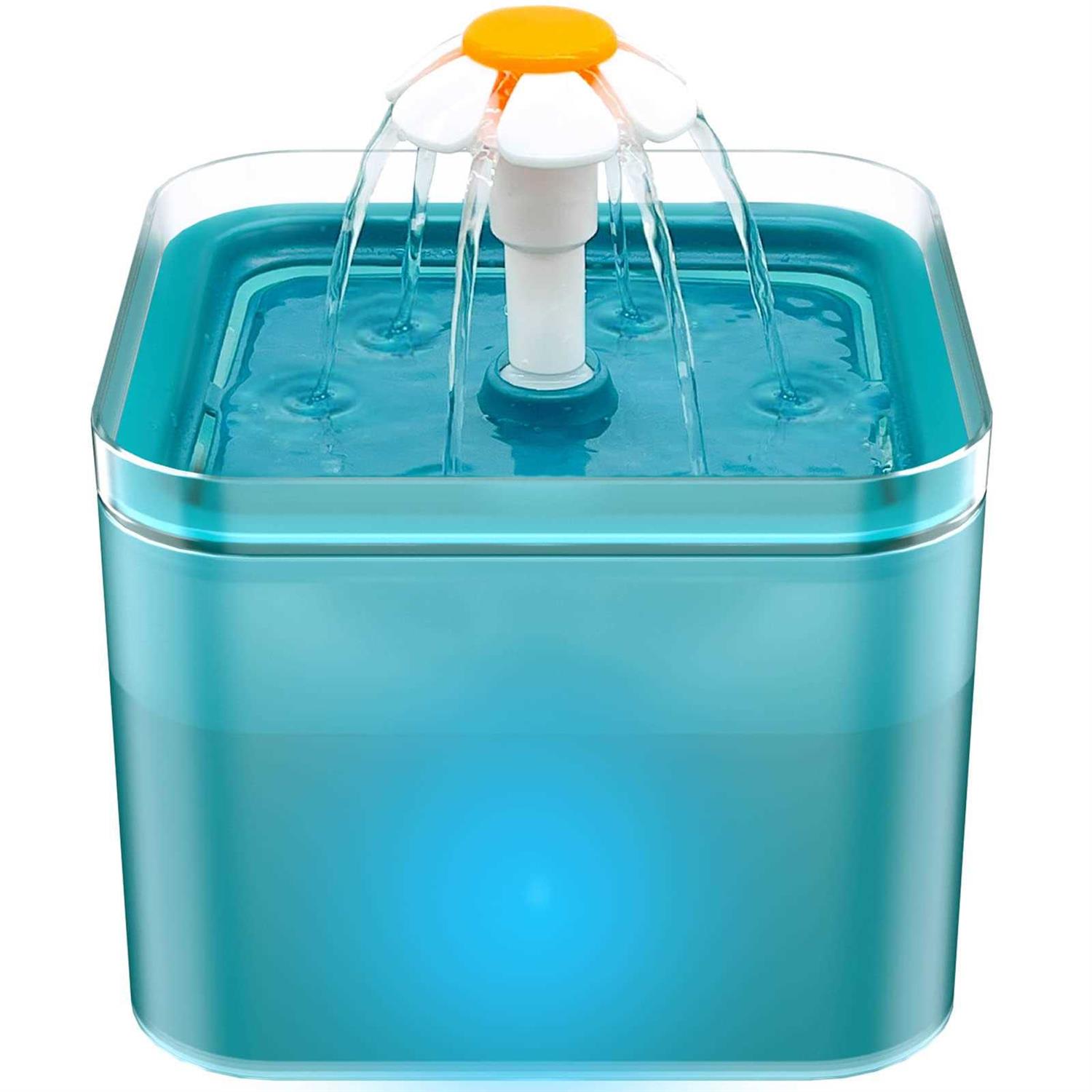 AONBOY Cat Water Fountain Ultra Silent Cat Fountain 67oz/2L