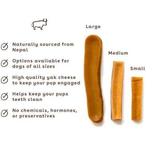 Pupford Yak Cheese Dog Chew