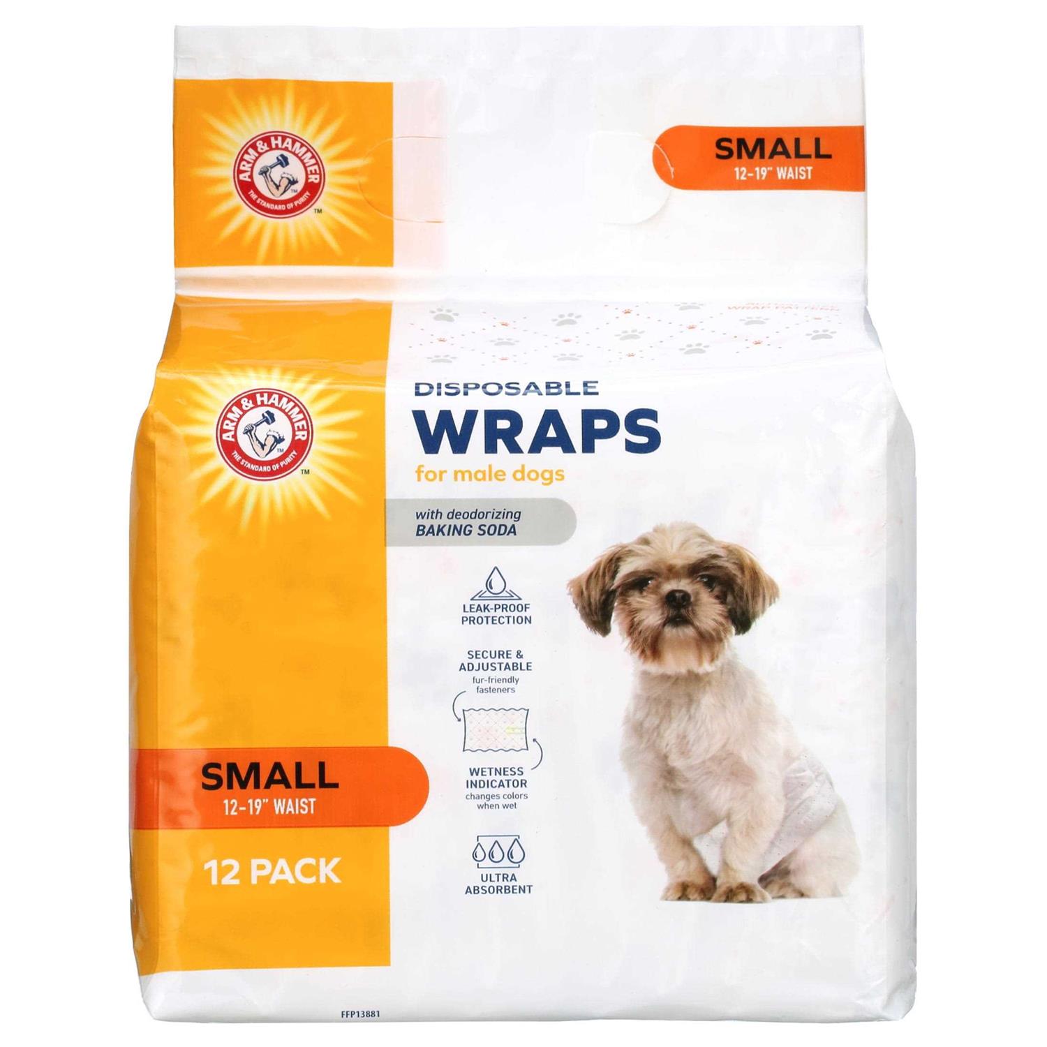 Arm & Hammer for Pets Male Dog Wraps 12