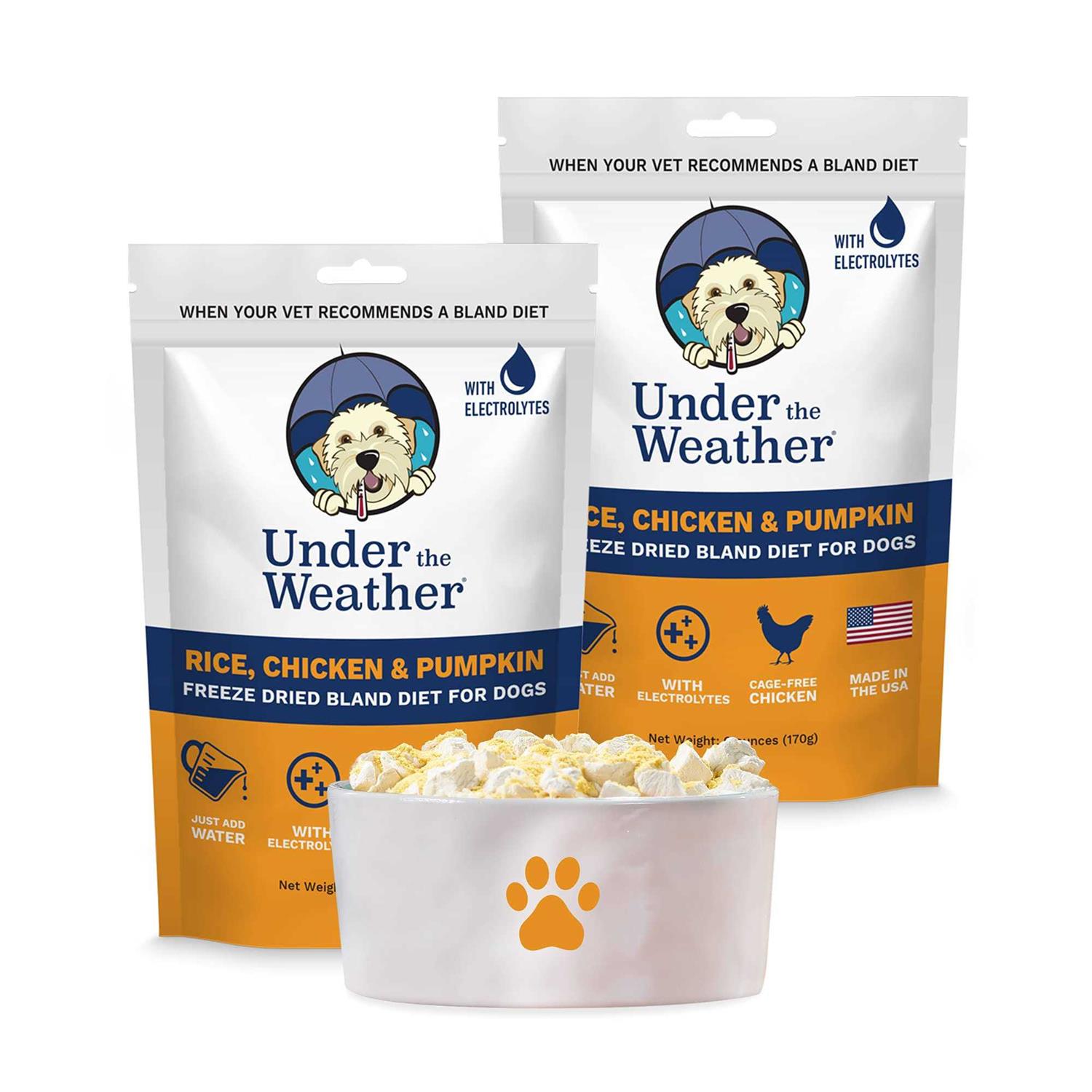 Under the Weather Chicken & Rice Bland Diet for Dogs