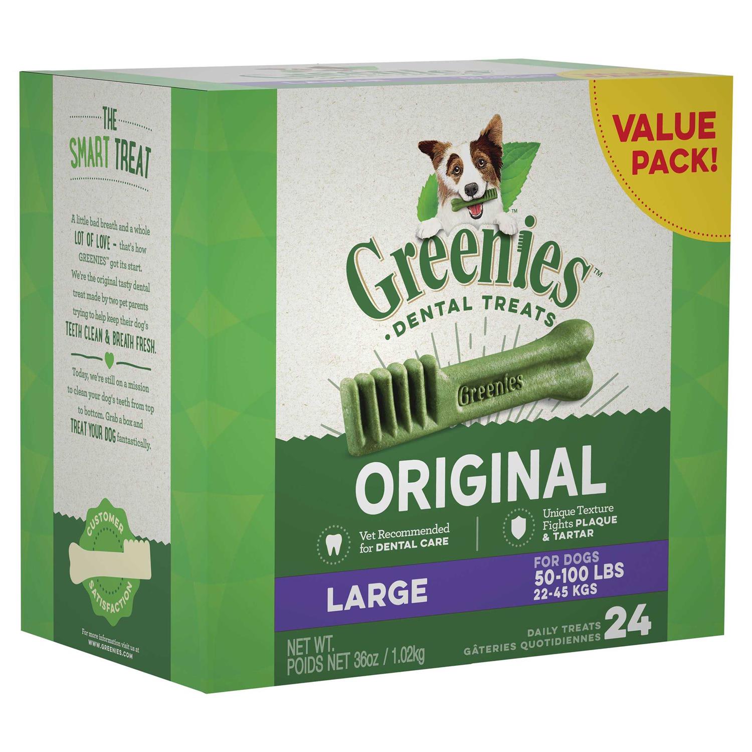 GREENIES Original Dental Dog Treats