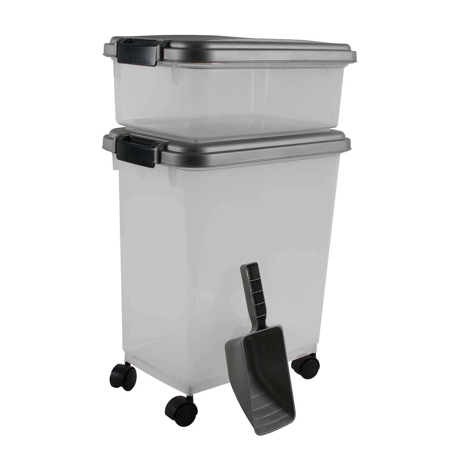 IRIS 3-Piece Airtight Pet Food Container Combo