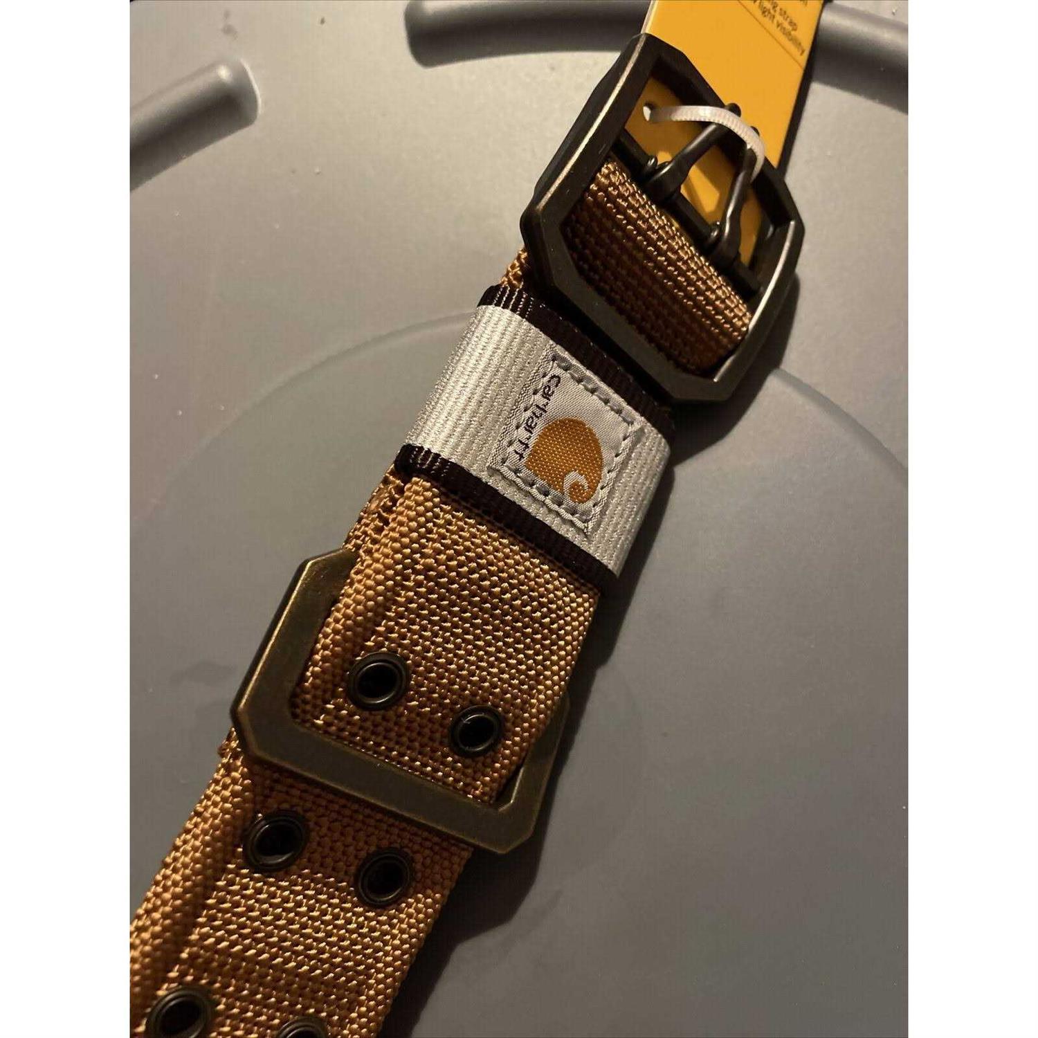 Carhartt Brown Nylon Wide Dog Collar