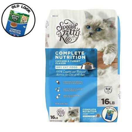 Special Kitty Chicken & Turkey Flavor Complete Nutrition Dry Cat Food