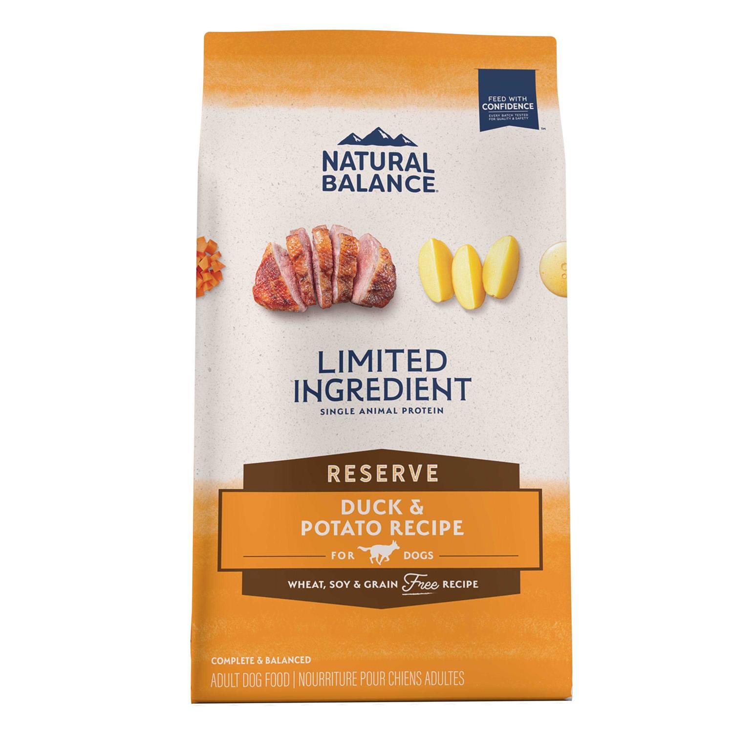 Natural Balance Limited Diets Duck & Potato Dog Food