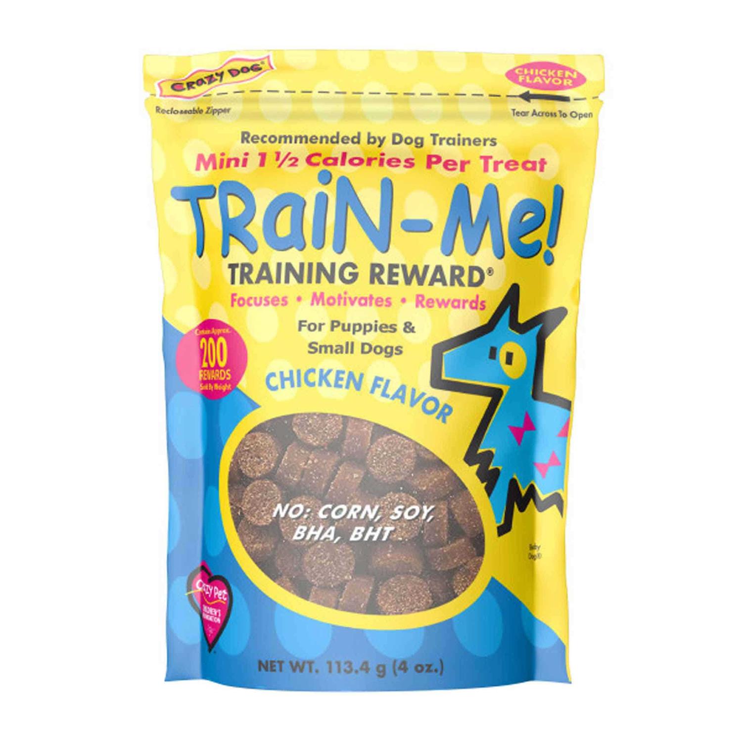 Crazy Dog Train-Me! Mini Chicken Dog Treats