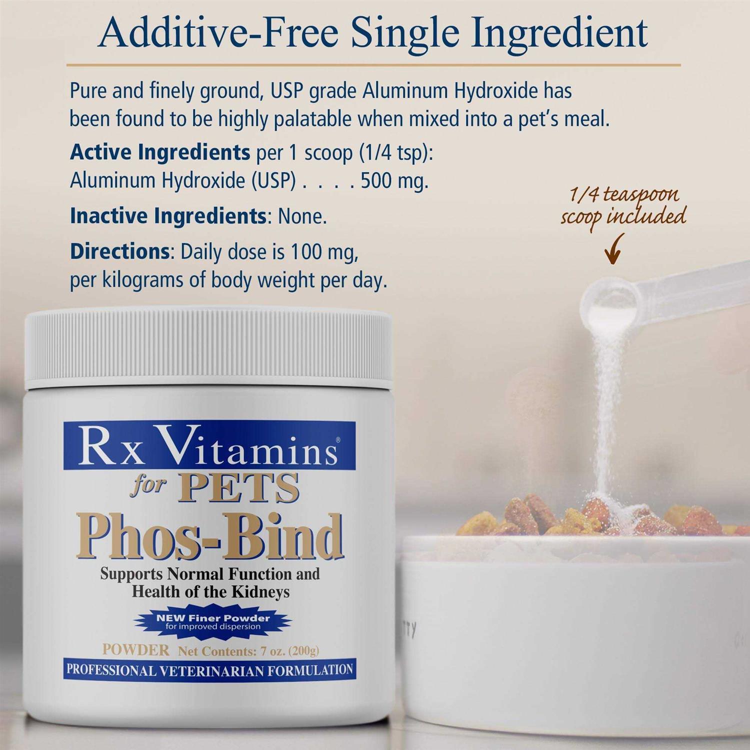 Rx Vitamins Phos-Bind Powder for Pets