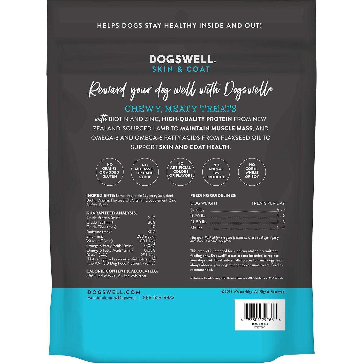 Dogswell Salmon Skin & Coat Jerky